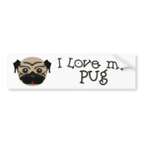 pug bumper sticker bumper stickers by thedrunkenpug pug bumper sticker bumper stickers