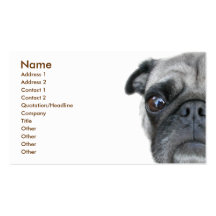 Pug Business Card