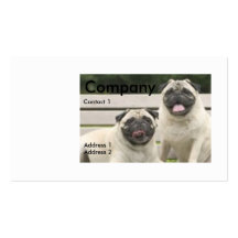 PUG BUSINESS CARD