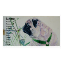 Pug Business Cards