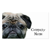 Pug Business cards