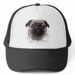 Pug Busting Out hats