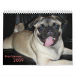 Pug Calendar, 2009
