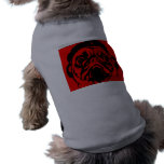 pug_che_new.  pet tee shirt
