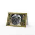 Pug Christmas card - look into her eyes... by thedrunkenpug Pug Christmas card - look into her eyes...