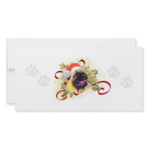 Pug Christmas Photo Cards photo cards by jaisjewels Pug Christmas Photo Cards photo cards