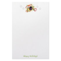 Pug Christmas Stationary stationery