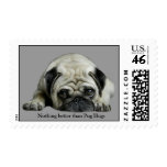 Pug Clown At Heart Postage Stamp