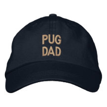 Pug Dad Embroidery Cap Baseball Cap