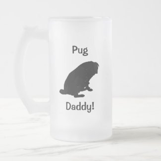 Pug Daddy Frosted Mug
