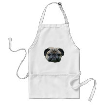Pug Dog apron