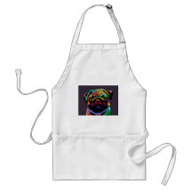 Pug Dog Apron