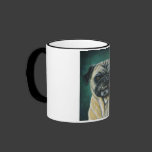 Pug Dog Art - My Happy Face Coffee Mug