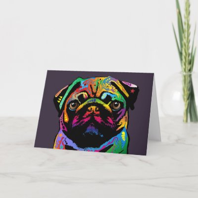 Pug Dog Cards