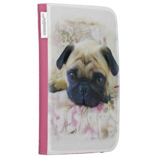 Pug dog cases for kindle
