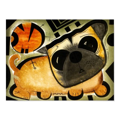 Pug Dog dk_2005aug8o Poster