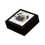 Pug dog keepsake boxes