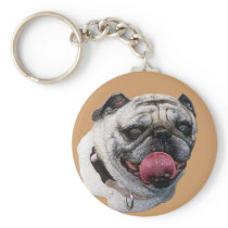 Pug Dog keychains