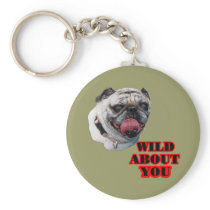 Pug Dog keychains