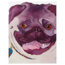 Pug Dog Love flyers by Whimzicals Pug Dog Love flyers
