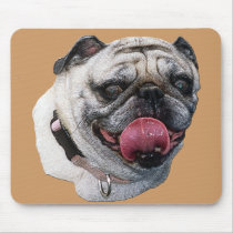 Pug Dog mousepads
