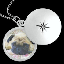 Pug dog necklaces