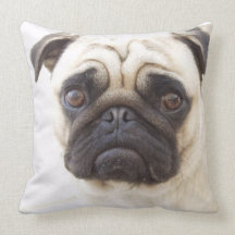 Pug Dog Pillow