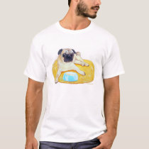 Pug Dog t-shirts by pawtraitart Pug Dog t-shirts