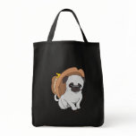 Pug Drawing 2 By Pablo Fernandez bags
