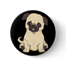 Pug Drawing By Pablo Fernandez Limited Edition buttons by poochloverstuff Pug Drawing By Pablo Fernandez Limited Edition buttons