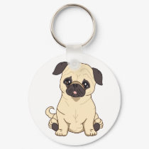 Pug Drawing By Pablo Fernandez Limited Edition keychains by poochloverstuff Pug Drawing By Pablo Fernandez Limited Edition keychains