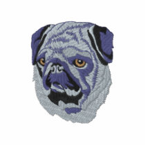 Pug embroidered shirts by ZazzleEmbroidery Pug embroidered shirts