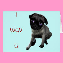 Pug Eyes cards