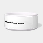 Pug Fart Dog Bowl pet bowls