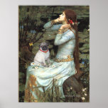 Pug (fawn pup) - Ophelia Print