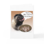 Pug (fawn) Turkey cards