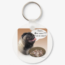 Pug (fawn) Turkey keychains by GreyWolfCreation Pug (fawn) Turkey keychains