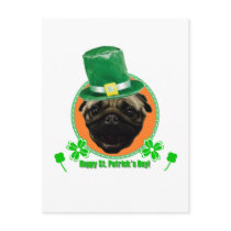 Pug for Paddy postcards