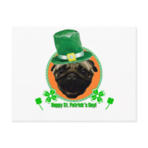 Pug for Paddy postcards