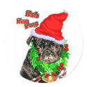 Pug Funny Christmas Gifts stickers by DogsByDezign Pug Funny Christmas Gifts stickers