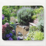 Pug Garden Mousepad