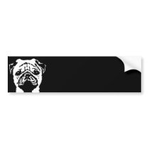 Pug Gifts - Bumper Sticker bumper stickers