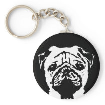 Pug Gifts - Keychain