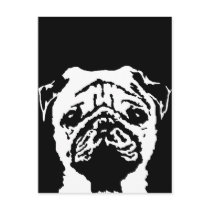 Pug Gifts - Postcard