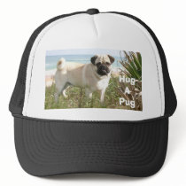 Pug Hug Hat by normagolden Pug Hug Hat