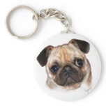 Pug Keychain