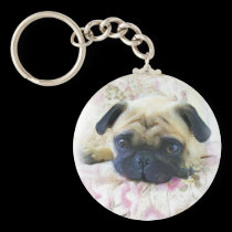 Pug Keychain keychains