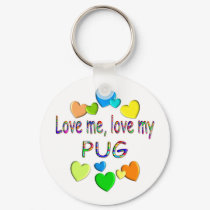 PUG keychains