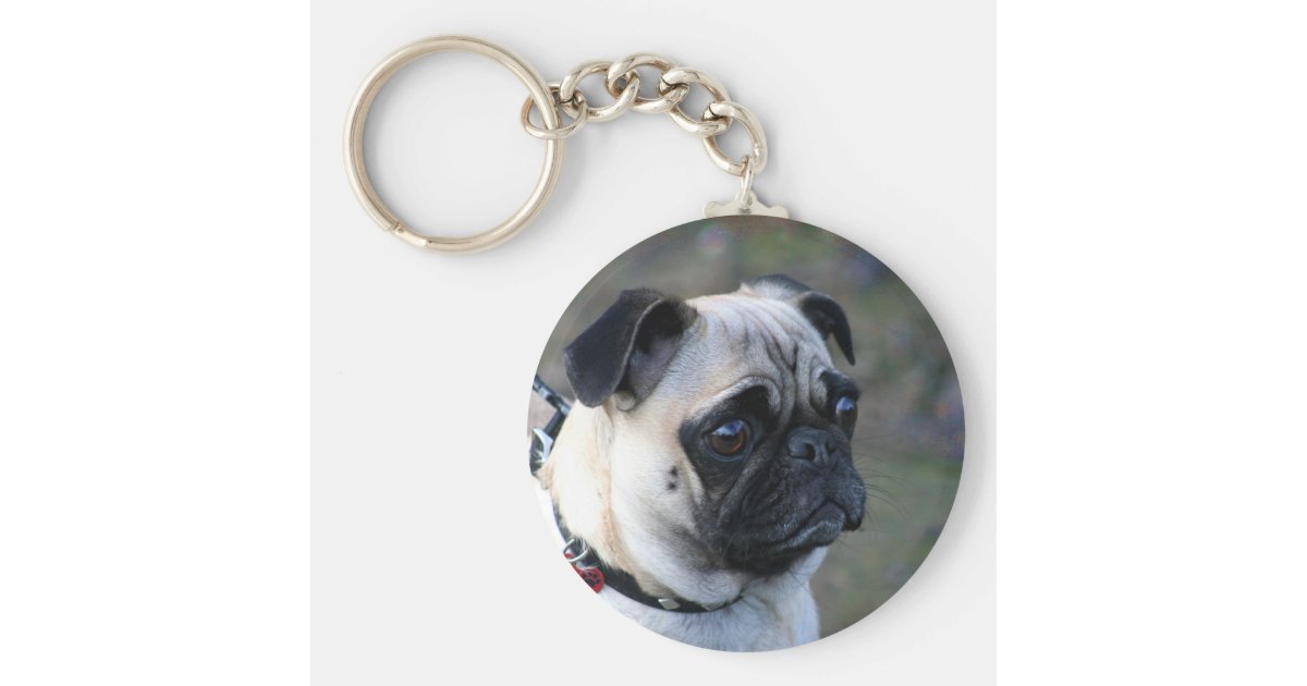 pug keychain pug keychain zazzle pug keychain pug keychain zazzle