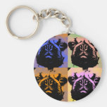 Pug Keychain